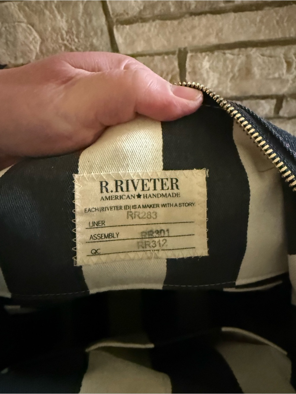 R Riveter denim Otto bag - special edition - Picture 7 of 7
